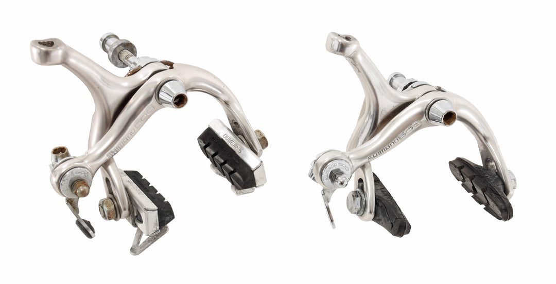 Shimano 600EX BR-6207 Road Bike Brake Caliper Set F/R Short Reach FOR PARTS