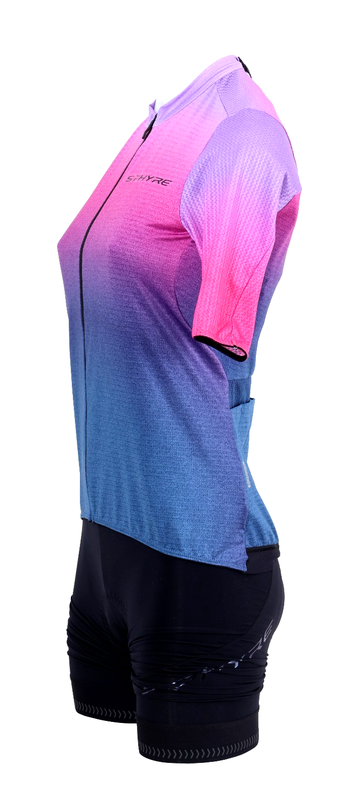 Shimano S-PHYRE Leggera Short Sleeve Cycling Kit SMALL Women Purple Road Bike