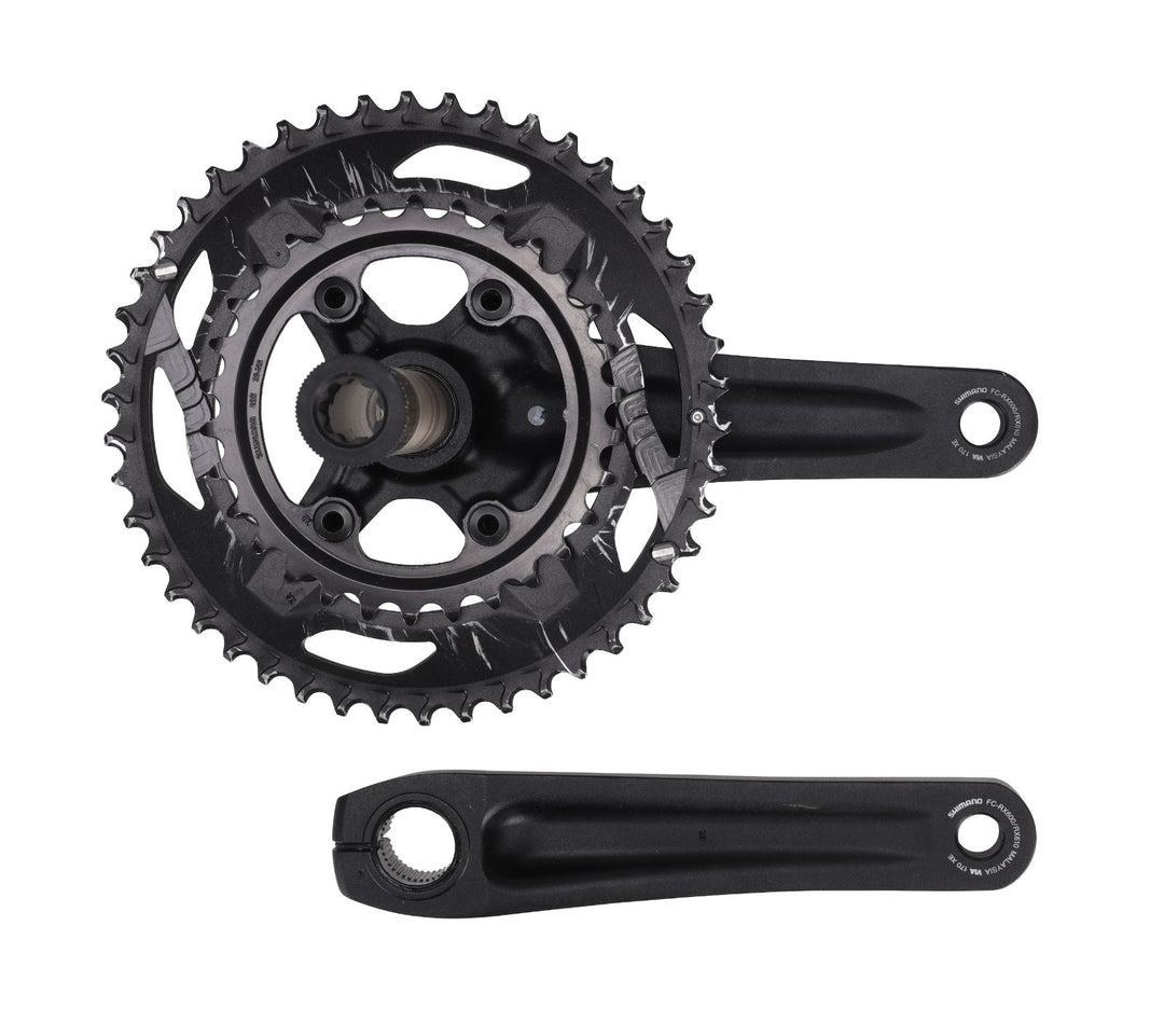 Shimano GRX FC-RX610 2 x 12 Speed Gravel Bike Crankset 170mm 46/30T Double 2x