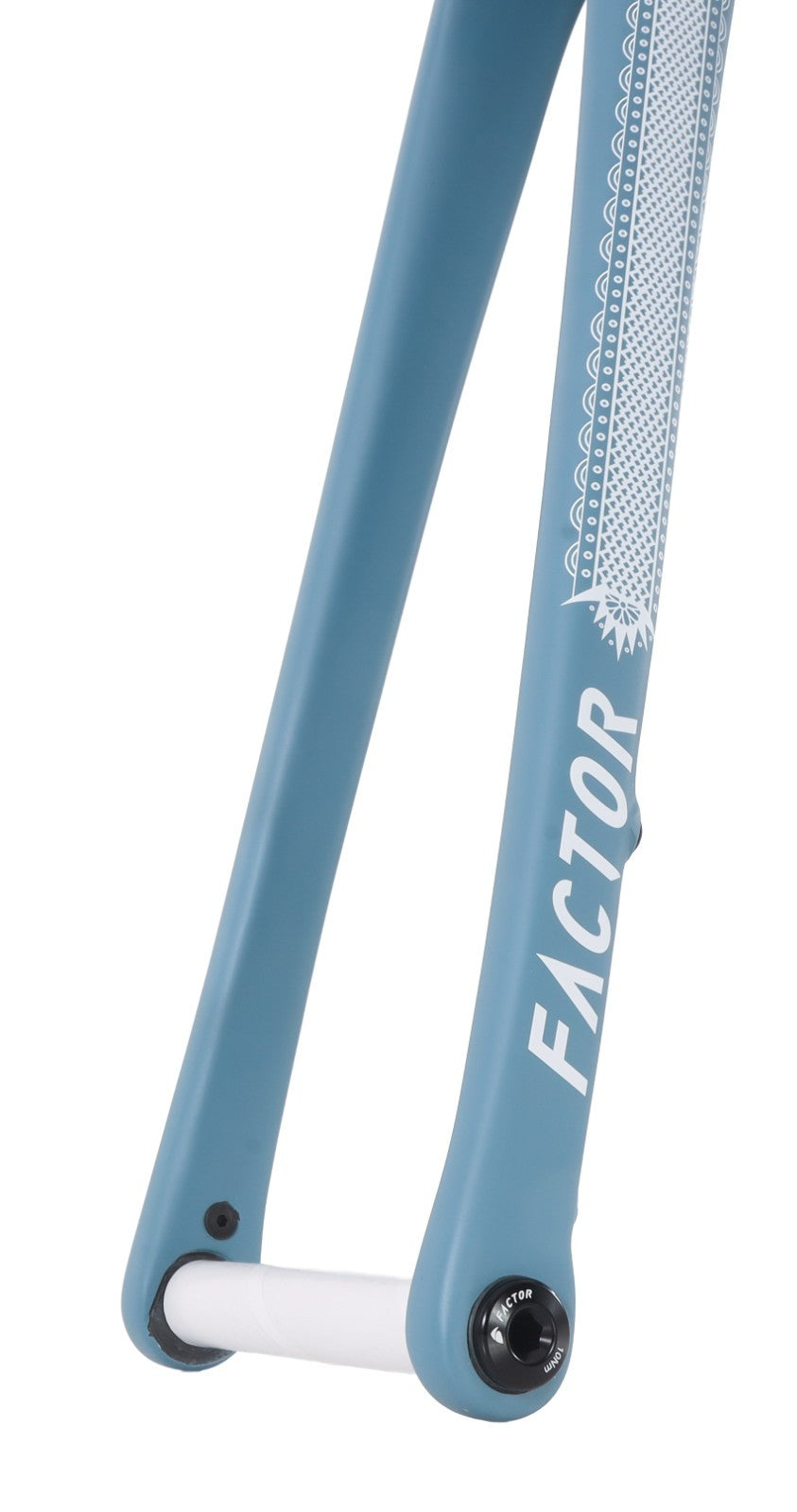 Factor O2 VAM Disc Premium Carbon Road Bike Frameset 58cm Ornate Azure 2023