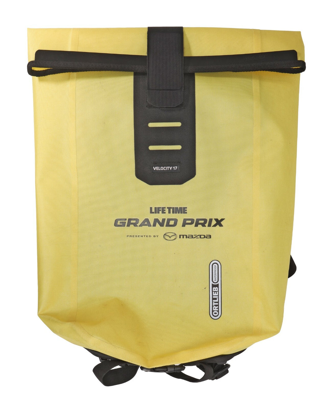 Ortlieb Velocity 17 Lifetime GP Daypack 17L Yellow Laptop Roll Top Commuter Bike
