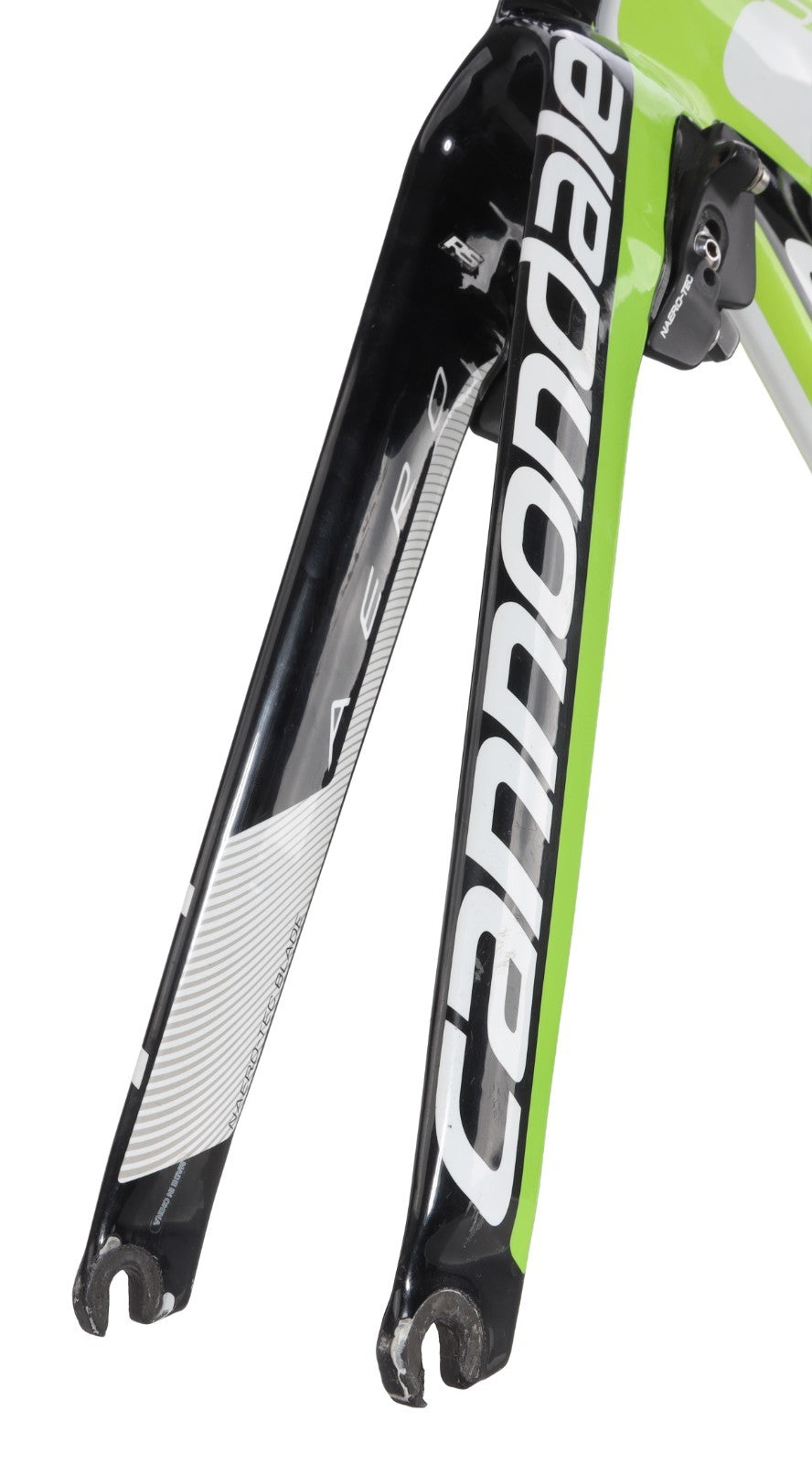 Cannondale Slice RS Carbon TT Bike Frameset 54cm BLK/GRN 700c Rim 2014 FOR PARTS
