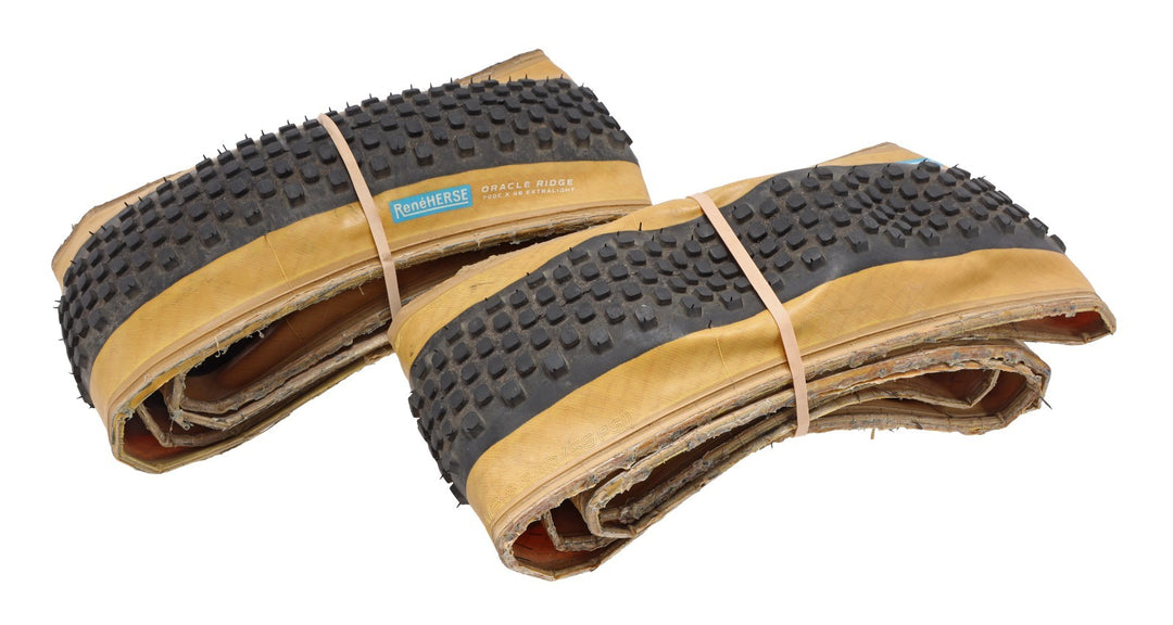 Rene Herse Oracle Ridge Extralight Tubeless Gravel Bike Tire PAIR 700 x 48c Tan