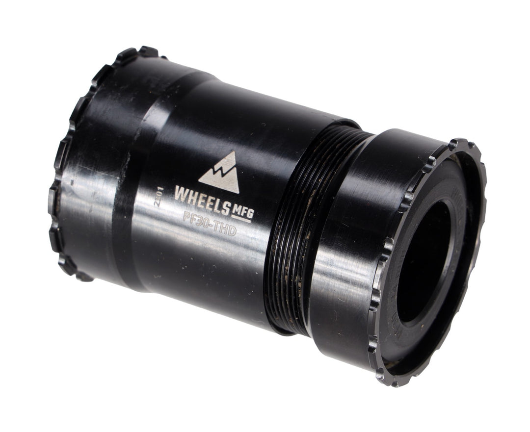 Wheels MFG PF30 THD Angular Bike Bottom Bracket 61-79mm 24mm Spindle Threaded