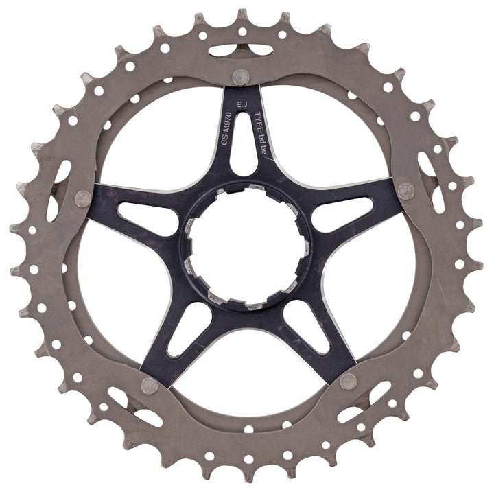 Shimano XTR CS-M970 Mountain Bike Cassette 9 Speed 11-34T Titanium Gravel MTB XC