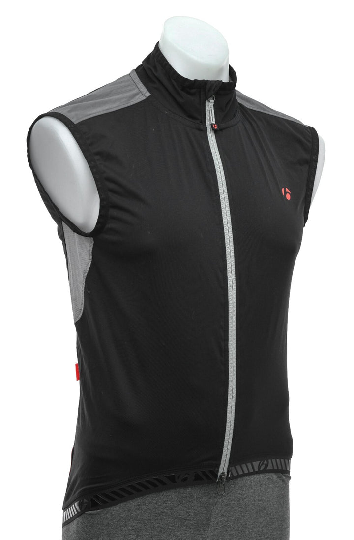 Bontrager RXL Windshell Vest Men MEDIUM Black Road Bike Mountain MTB Lightweight
