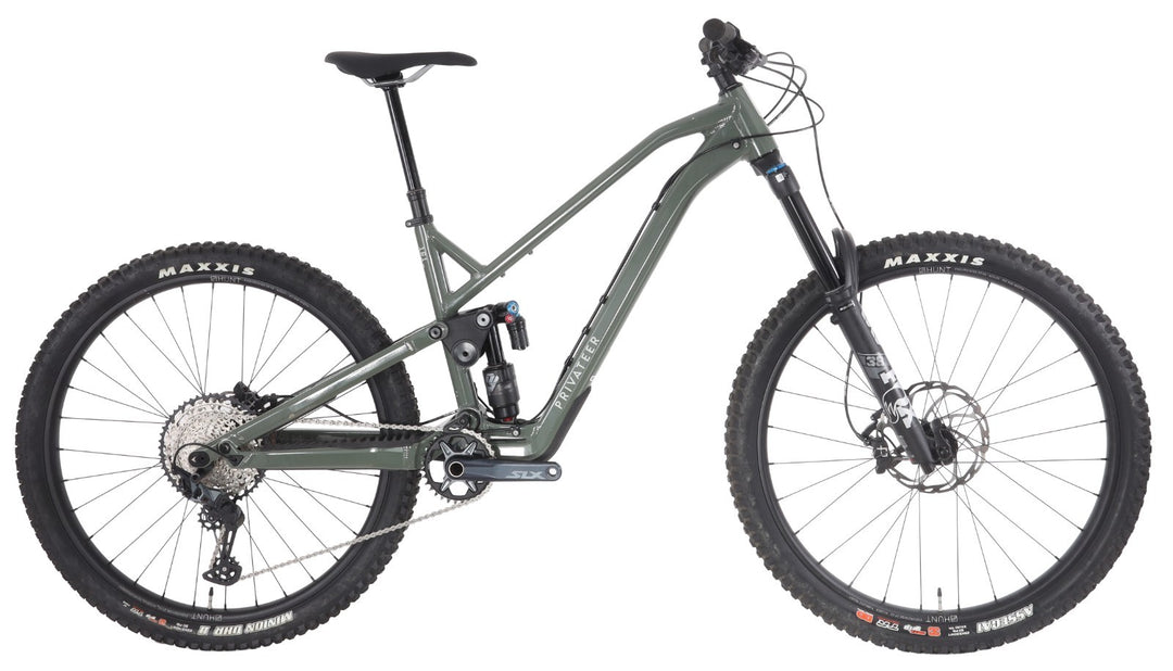 Privateer 161 Gen2 Alloy 29" Enduro Mtn Bike 1x 12s P3 LG Green Fox Shimano 2024