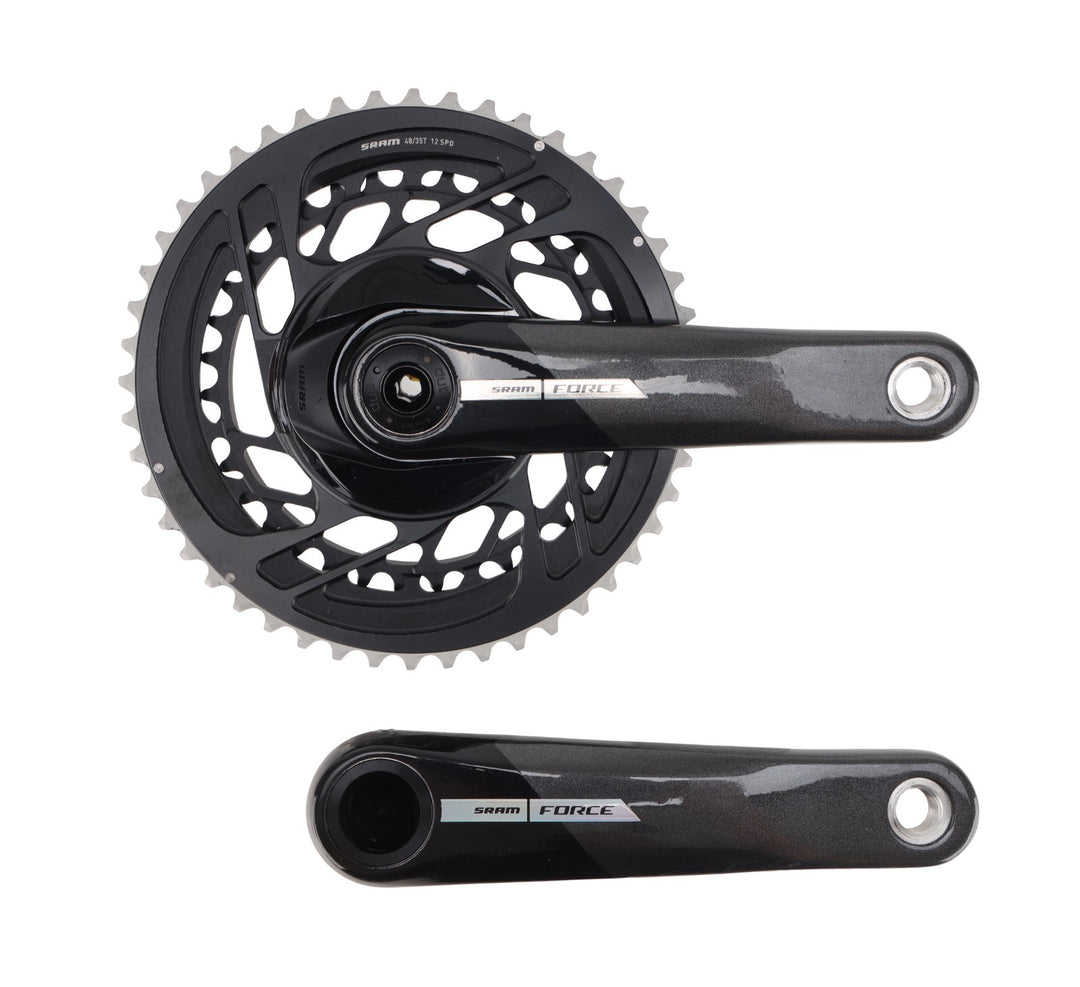 SRAM Force D2 AXS 2 x 12s Road Bike Carbon Crankset 48/35T 165mm DUB