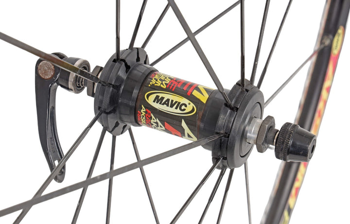 Mavic Aksium Race 9-12 Speed Alloy Clincher Road Wheelset 700c Campagnolo QR Rim
