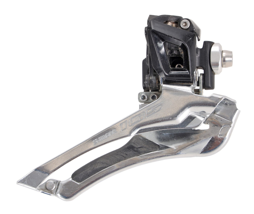 Shimano 105 FD-5801 2 x 11 Speed Road Bike Front Derailleur Braze-On Dual Pull