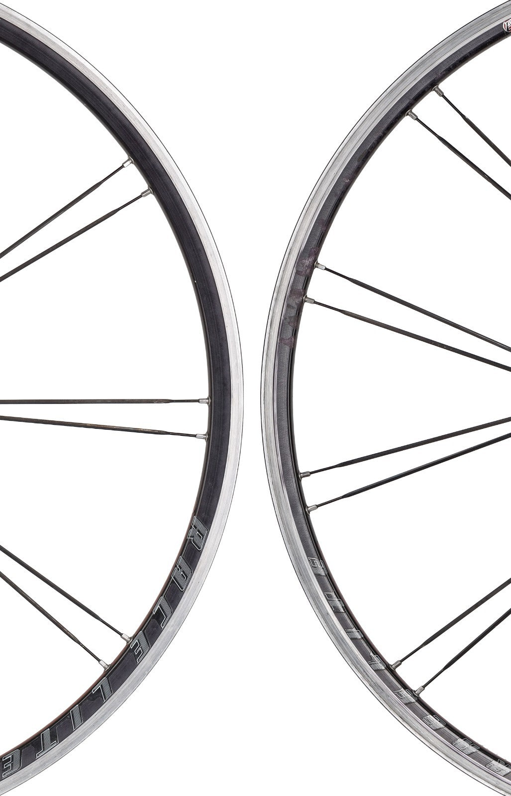 Bontrager Race Lite Alloy Clincher Road Bike Wheelset Shimano 10 Spd Rim QR 700c