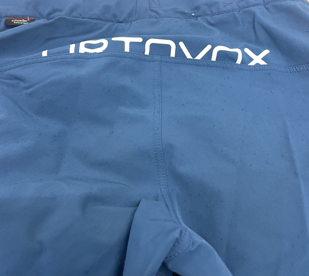 Ortovox 3L Guardian Shell Pants Men MEDIUM Blue Backcountry Skiing Snowboarding