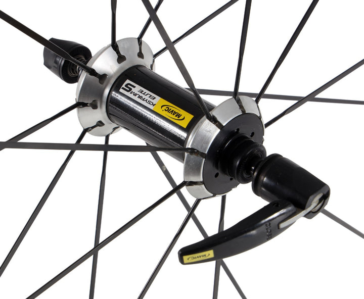 Mavic Ksyrium Elite S Alloy Clincher Road Wheelset 700c Shimano 11 QR Rim Yksion