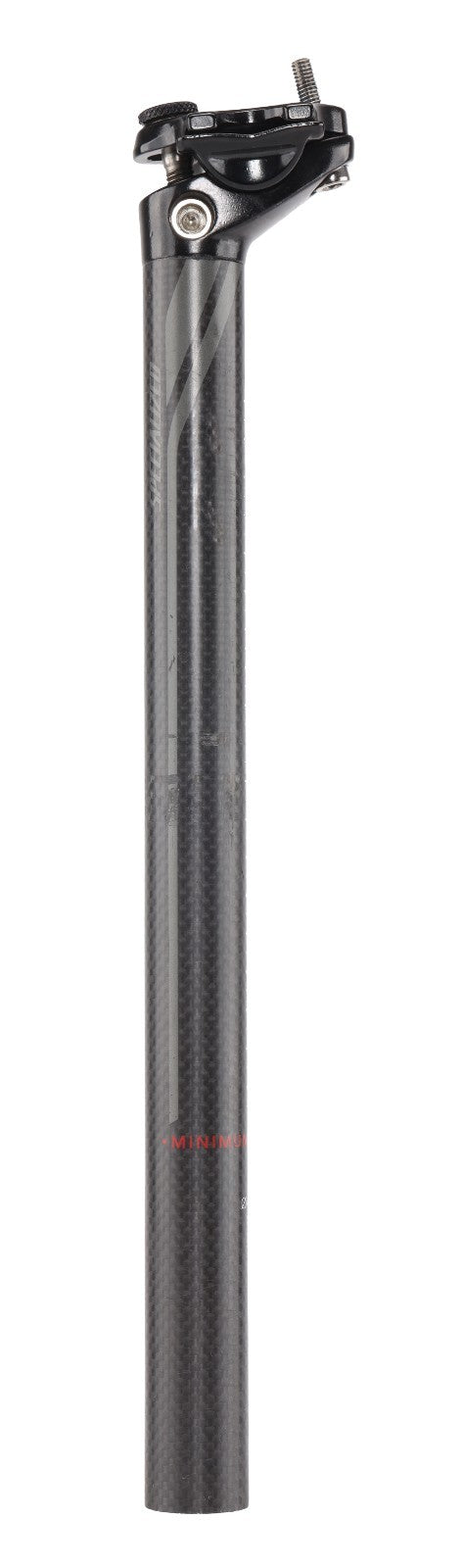 Specialized Carbon Road Bike Seatpost 27.2 x 350mm 20mm Setback 7 x 7mm Rail