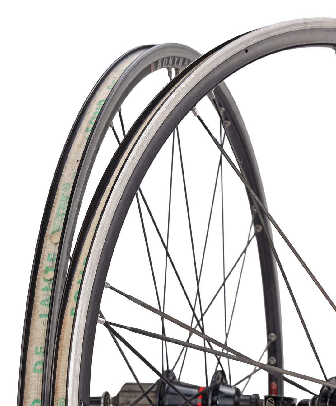 Bontrager Race Lite Alloy Clincher Road Bike Wheelset Shimano 10 Spd Rim QR 700c