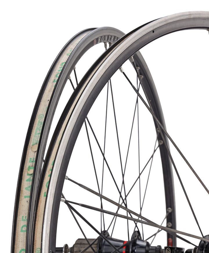 Bontrager Race Lite Alloy Clincher Road Bike Wheelset Shimano 10 Spd Rim QR 700c