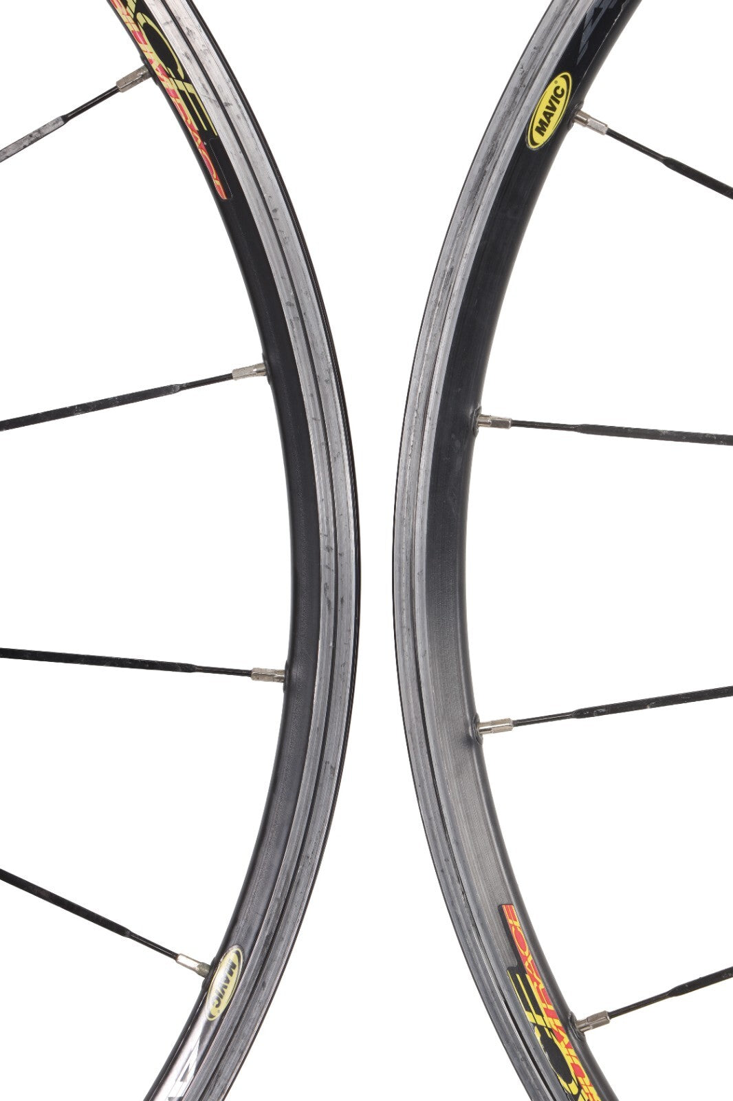 Mavic Aksium Race 9-12 Speed Alloy Clincher Road Wheelset 700c Campagnolo QR Rim
