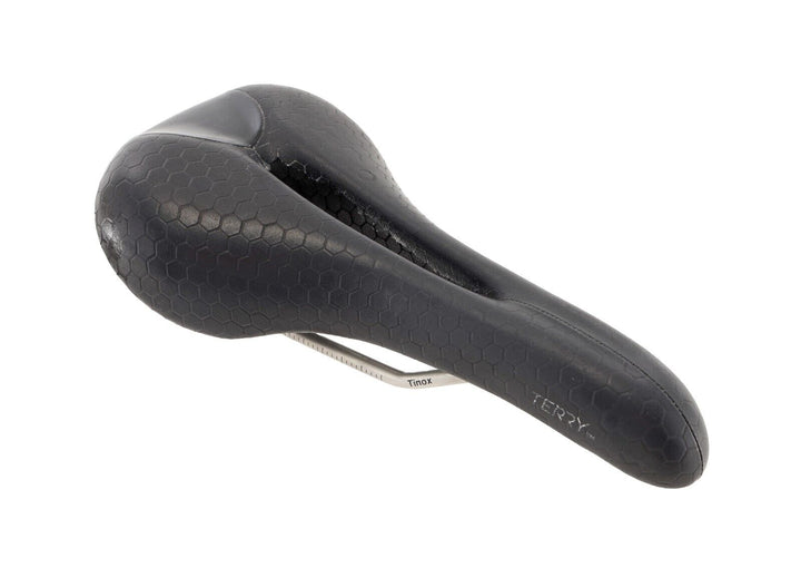 Terry Fly Ti Cutaway Saddle 140mm 7 x 7mm Titanium Rail Road Bike Mountain City