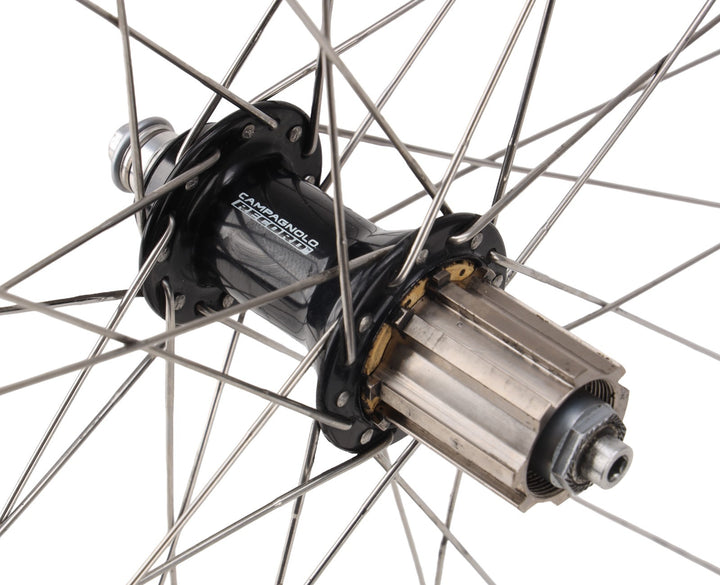 Velocity Aero Head Campagnolo Record Alloy Clincher Road 9-12s Wheelset 700c QR