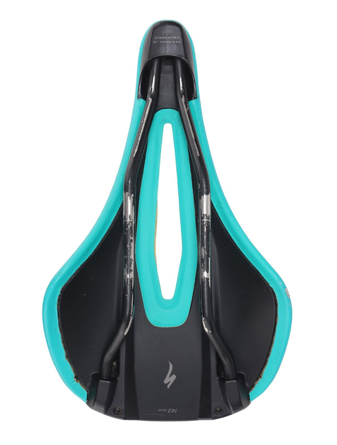 Specialized Power Arc Expert Road Bike Saddle 143mm 7x 7mm Hollow Ti BLUE Gravel