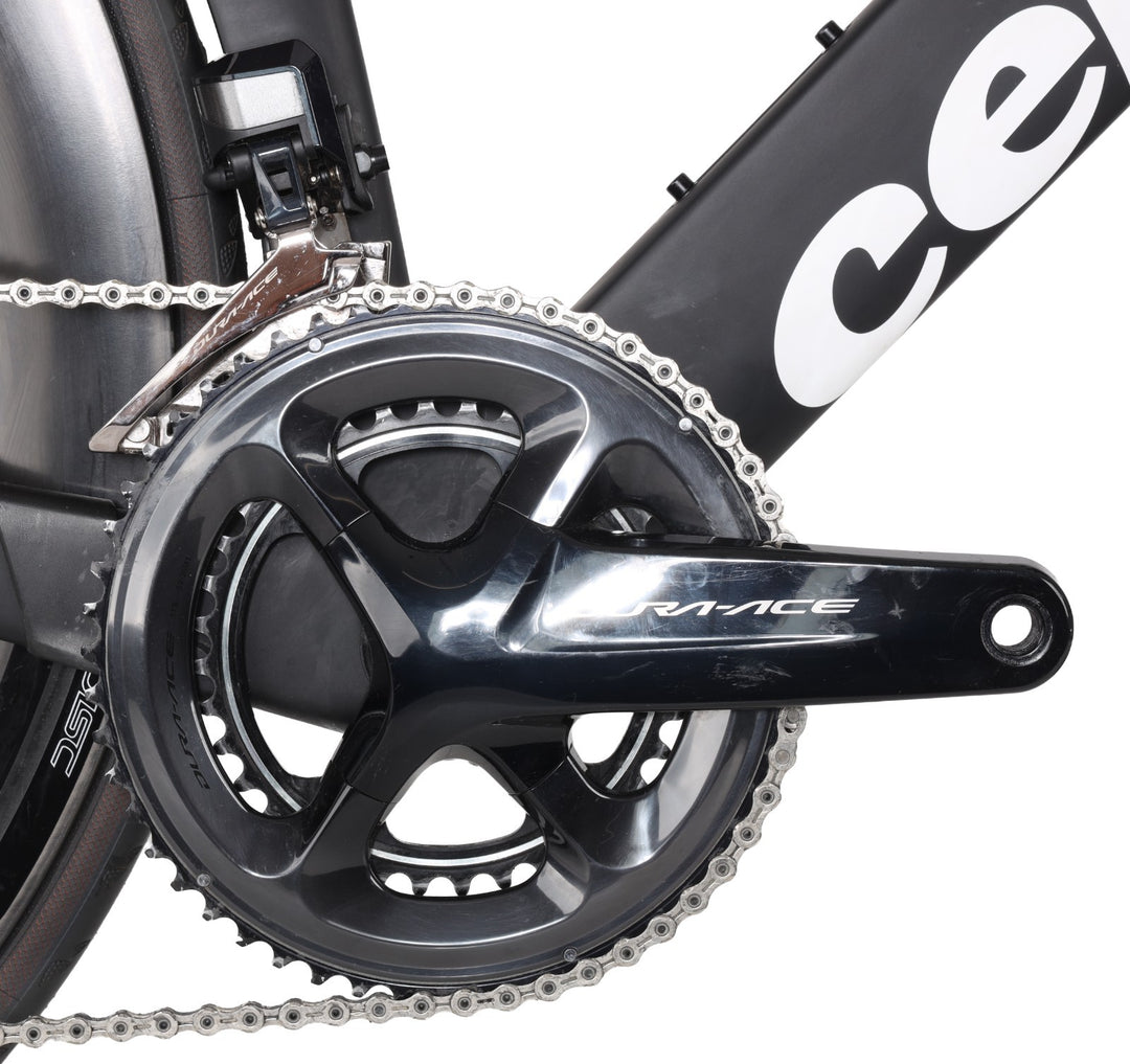 Cervelo P5 Disc Carbon Triathlon Bike 51cm BLCK/GRN 2x 11 Spd Dura-Ace Di2 2020