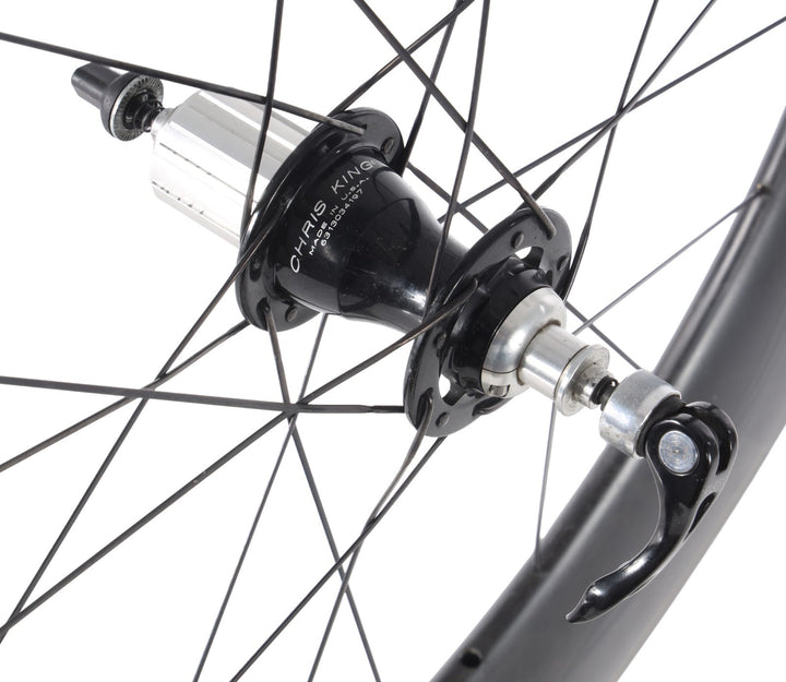 Knight Composites 65:95 Clincher 2 Carbon Wheelset Shimano HG 700c QR Chris King