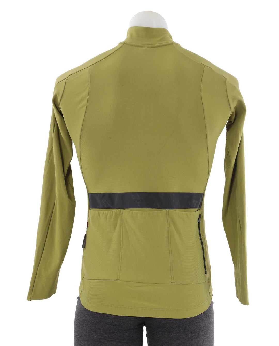Velocio Thermal Long Sleeve Men Zip Cycling Jersey Green MEDIUM Road Bike