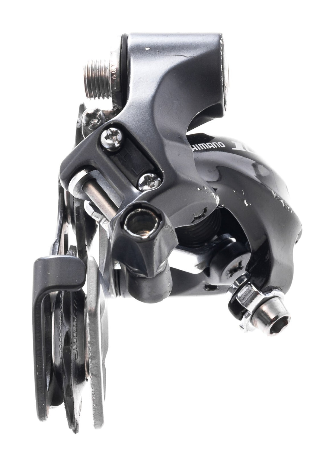 Shimano 105 RD-5701 10 Speed Road Bike Rear Derailleur Short Cage Max 28T Tri