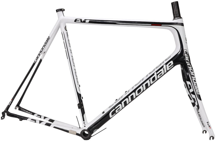 Cannondale SuperSix EVO Hi-MOD Carbon Road Frameset 63cm WHITE 700c Rim QR 2014
