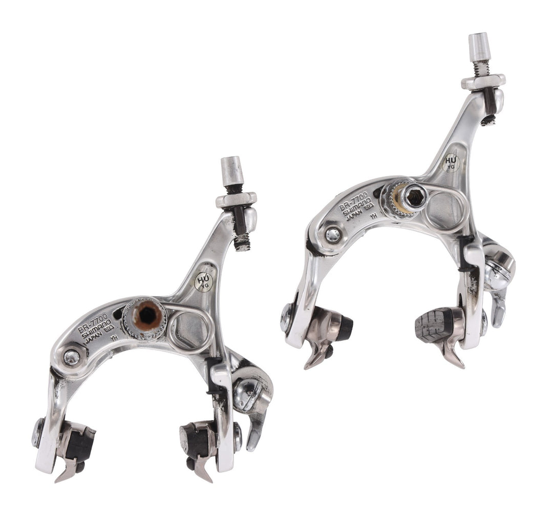 Shimano Dura-Ace BR-7700 Road Bike Dual Pivot Side Pull Brake Caliper Set F+R