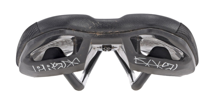 PRO Griffon Offroad Bike Saddle 132mm 7 x 7mm TiNOX Carbon Shell MTB XC Gravel