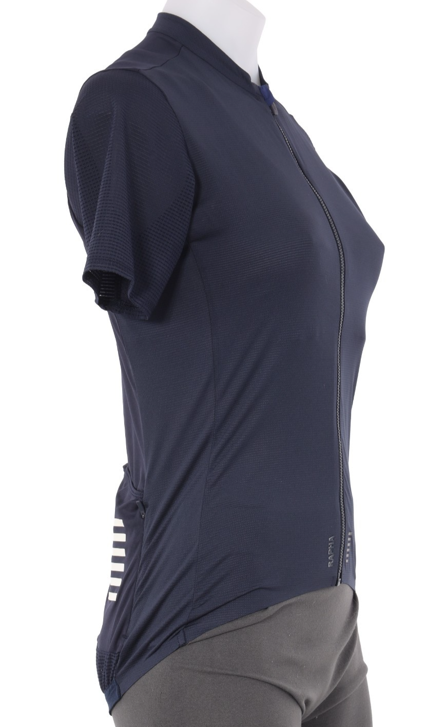 Rapha Pro Team Flyweight Short Sleeve Jersey Women MEDIUM Navy Road Bike