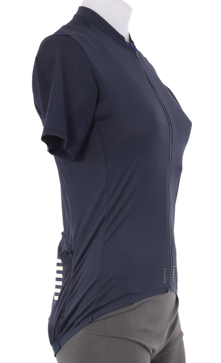 Rapha Pro Team Flyweight Short Sleeve Jersey Women MEDIUM Navy Road Bike