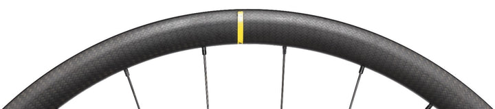 Mavic Open Pro Carbon 32 Tubeless FRONT Wheel CL Disc 12x 100mm 700c Road Gravel