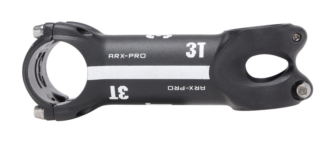 3T ARX-PRO Alloy Road Bike Stem 31.8 x 100mm 6º BLACK 1 1/8" Gravel Race