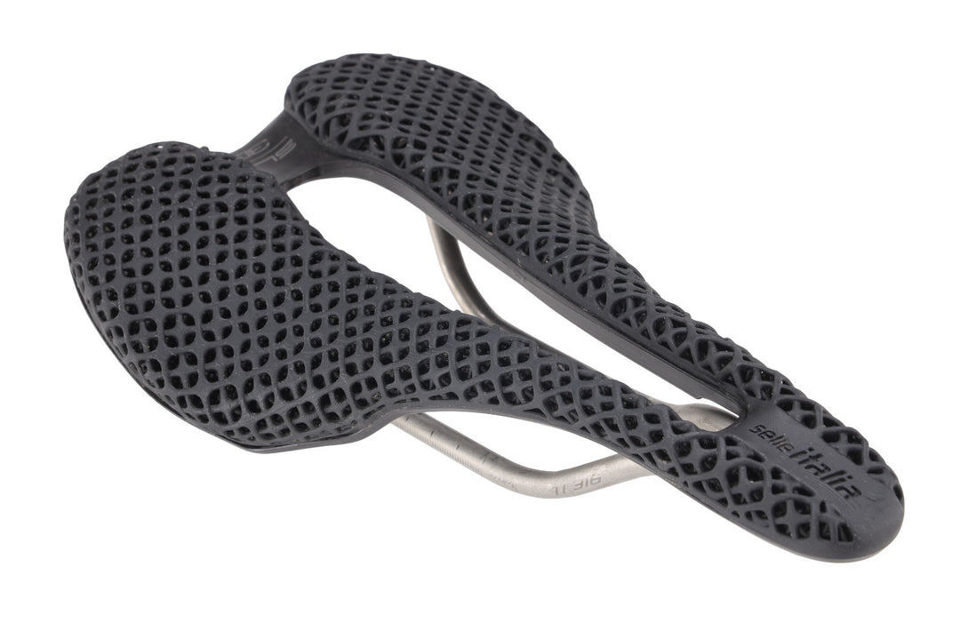 Selle Italia SLR Boost 3D Ti 316 Superflow Road Bike Saddle 145mm 7 x 7mm Gravel