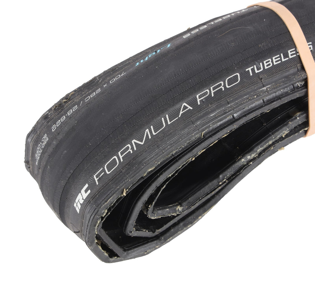 IRC Formula Pro Road Bike Tubeless Tire 700 x 28c BLACK Race Triathlon TT