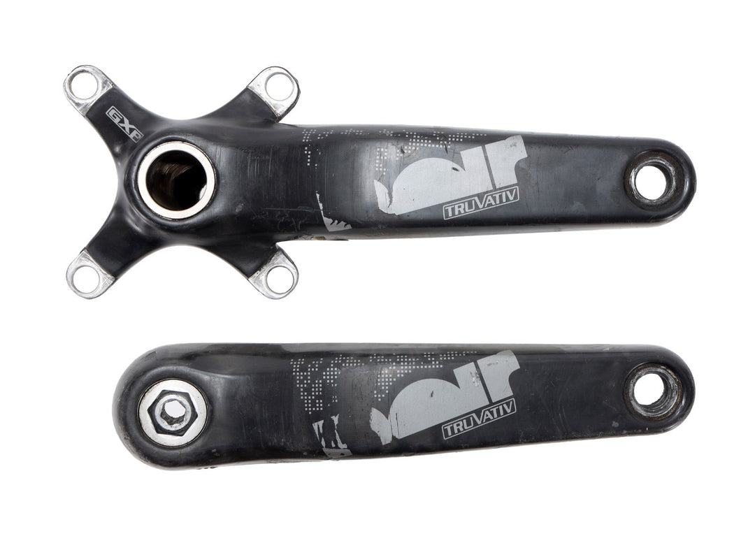 TruVativ Noir Carbon Mountain Bike Crank Arm Assembly 175mm GXP 104/64BCD