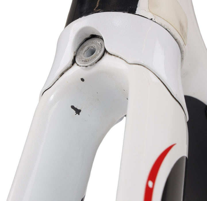 Trek Madone 6.9 OCLV Red Carbon Road Bike Frameset XL 60cm WHITE Rim QR USA 2008