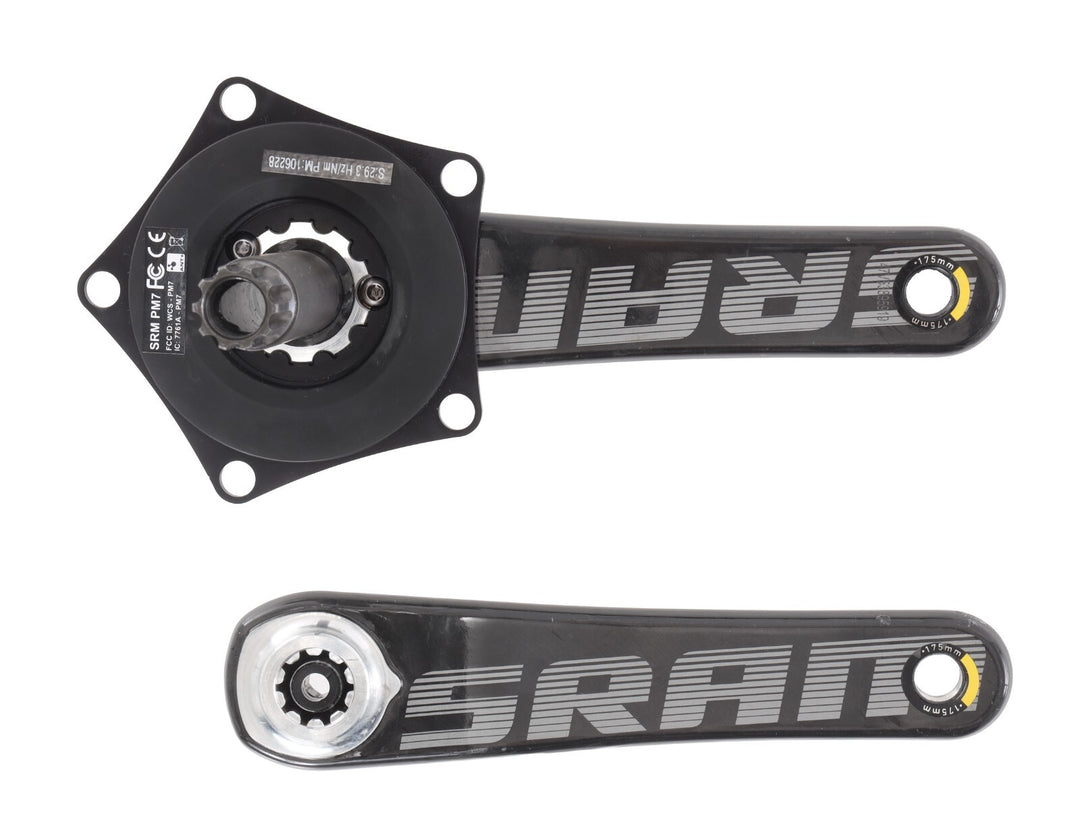 SRM PM7 SRAM S-950 2x 11 Speed Carbon Power Meter Road Bike Crankset 175mm Race