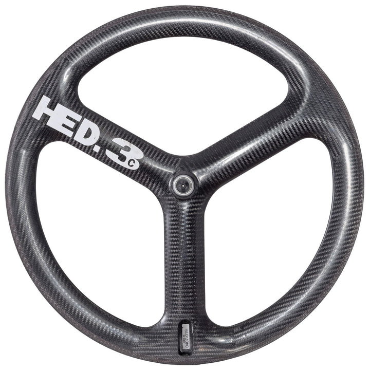 HED 3C Carbon Tri Spoke Tubular Road Bike FRONT Wheel 700c QR Rim Brake Tri TT