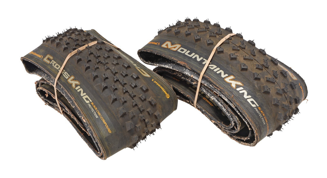 Continental Cross & Mountain King Tubeless Mountain Bike Tires PAIR 29 x 2.3" XC