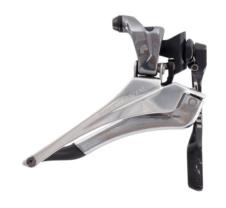 SRAM Force 22 Yaw 2x 11 Spd Road Bike Front Derailleur Braze-On w/ Chain Spotter