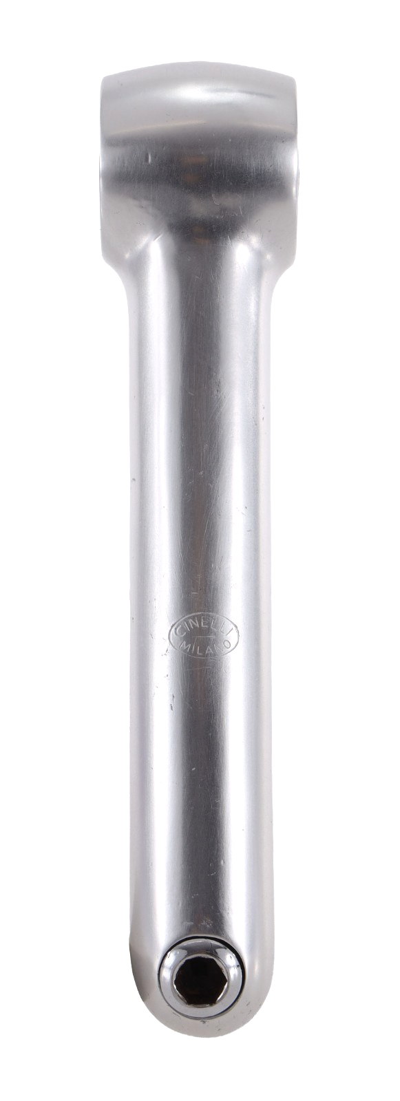 Cinelli 1A Alloy 1" Quill Road Bike Stem 26.0 x 130mm -17º SILVER 22.2mm Vintage