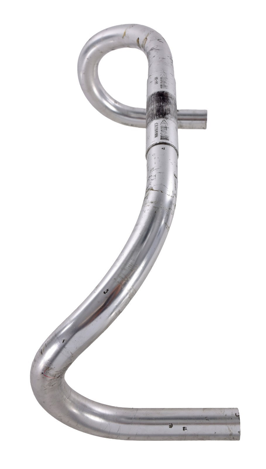 Cinelli 65 Criterium Alloy Road Bike Handlebars 26.4 x 40cm Silver Track Vintage