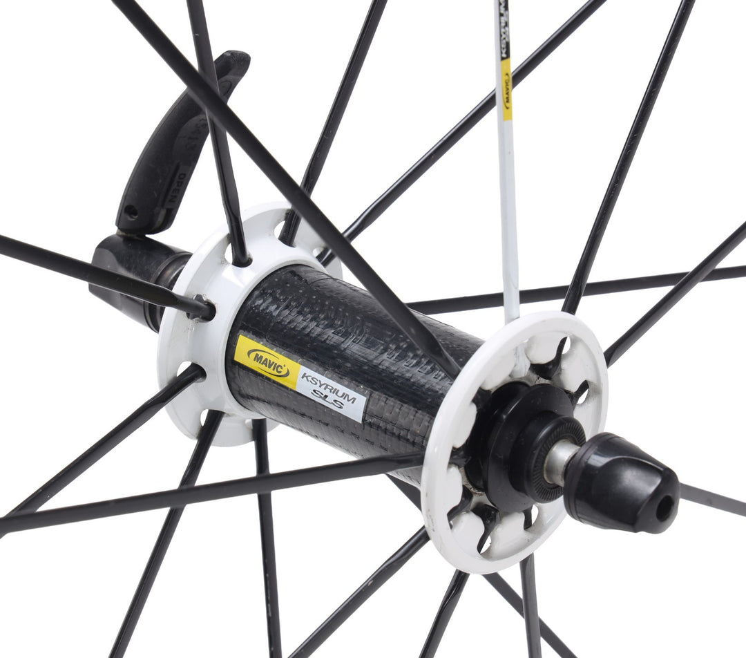 Mavic Ksyrium SLS 11s Alloy Clincher Road Wheelset 700c Shimano QR ***FOR PARTS