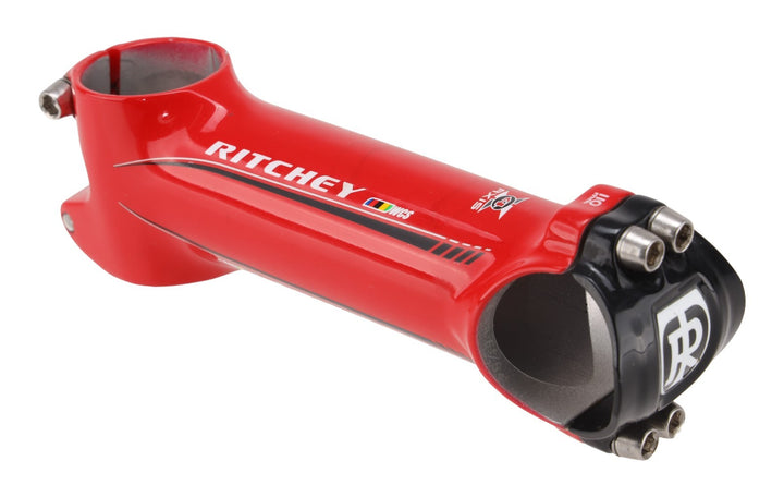 Ritchey WCS 4 Axis Alloy Road Bike Stem 31.8 x 110mm 6º 6/84 RED 4-Bolt Gravel