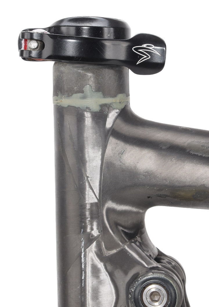 Santa Cruz Blur XC 26" Carbon Mtn Bike Disc Frameset MED Raw RTP RockShox 2010