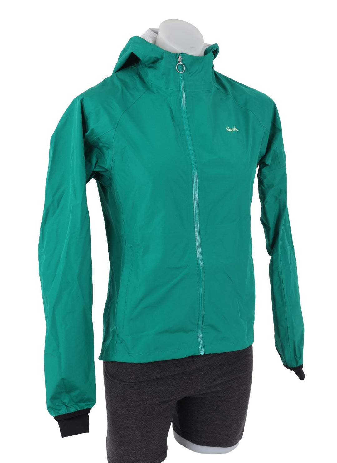 Rapha Cycling Men's Commuter Jacket Green Reflective Weather Resistant XS