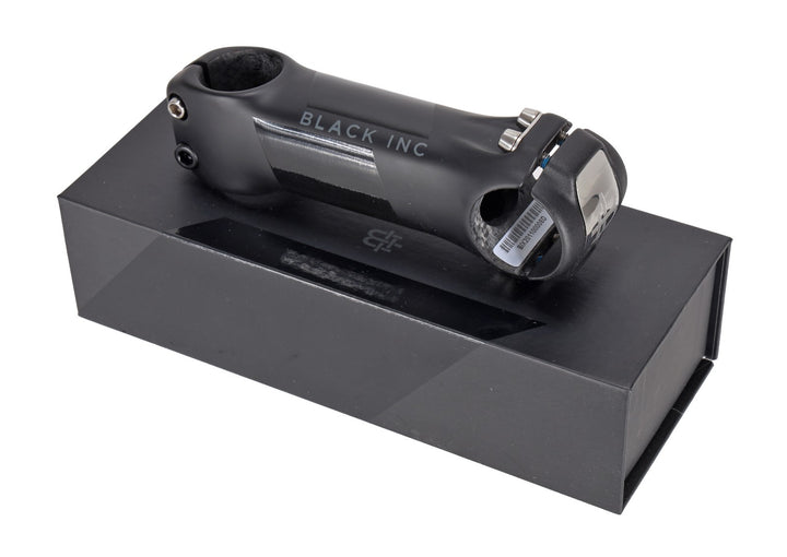 Black Inc Carbon Road Bike Stem 31.8 x 110mm 6º Black Gravel Titanium Hardware